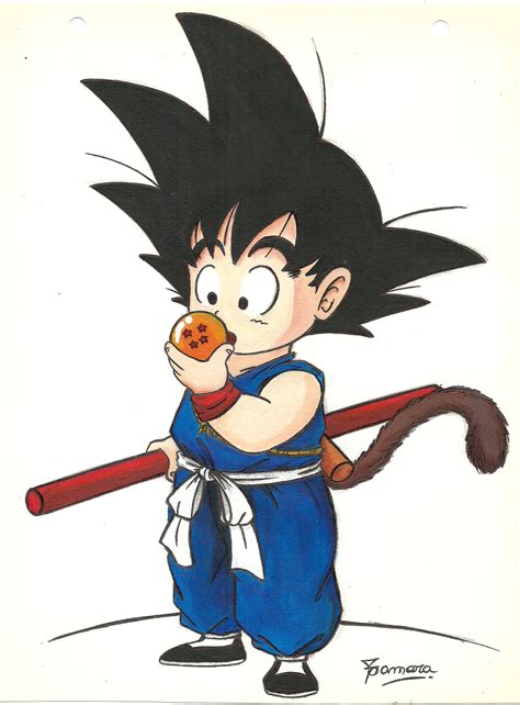 Goku A Color By Tamaraygisela On Deviantart