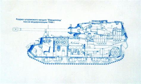 King Tiger Tank Blueprint By Blueprintplace On Etsy