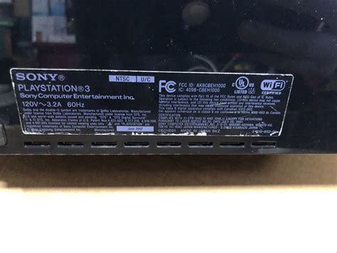 Sony Playstation 3 Ps3 Fat Console Backwards Compatible Parts Repair