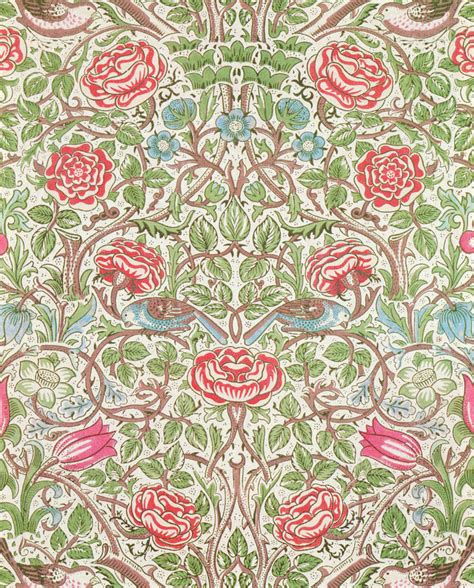 Roses Digital Remastered Edition Painting By William Morris Pixels