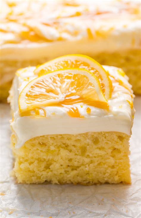 Moist Lemon Cake Recipe