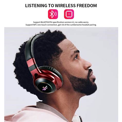 • la télécommande et le micro sont pris en charge par tous les modèles d'ipod, iphone et ipad (tous. Casque lumière LED sans fil Bluetooth casque 3D stéréo ...