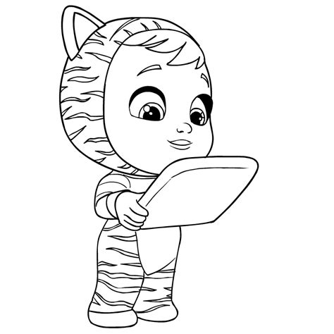 Cry Babies Magic Tears Coloring Page