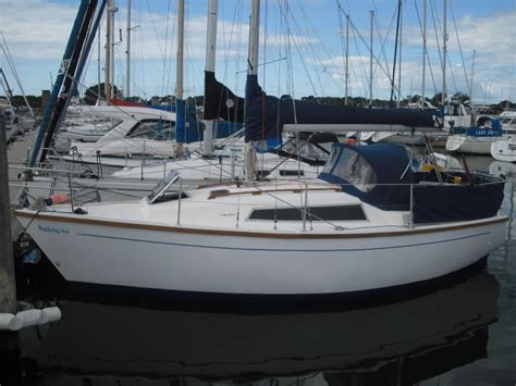 Currently in london with her mast down. Cobra 850 29 foot Bilge Keel Sailing Yacht for Sale South ...