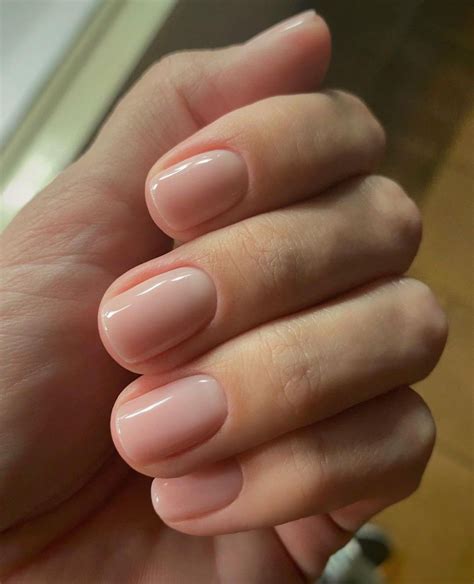 nude nails nail manicure makeup nails gel nails nail polish natural color nails short