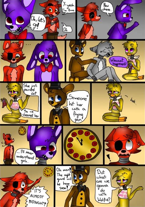 Fnaf Comic New Animatronic Page 21 By Sophie12320 On Deviantart