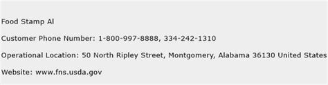 Free language assistance and/or other aids and services are available upon request. Food Stamp Al Contact Number | Food Stamp Al Customer ...