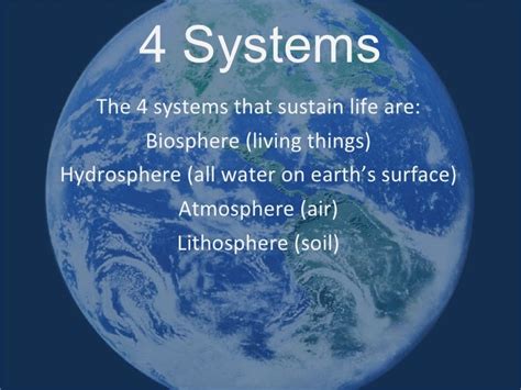 The Gaia Hypothesis And The Earth As A System