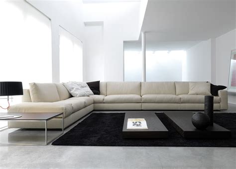 24.5l x 35w x 19h overall corner chair dimensions : Top 10 of Long Modern Sofas