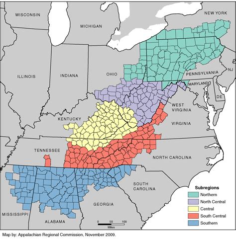 About The Appalachian Region Appalachian Regional Commission