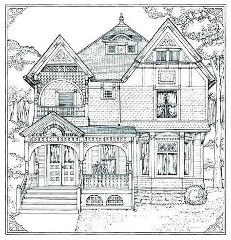 This is my house coloring page twisty noodle. Pin on coloring houses