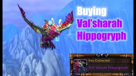 I Bought Val Sharah Hippogryph YouTube