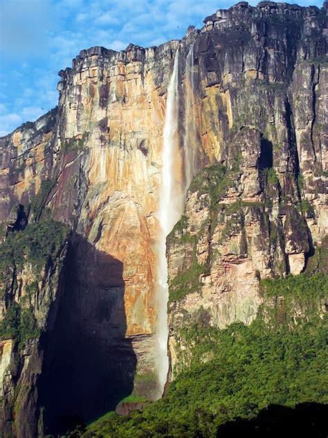 Venezuela At 979 Metres Tall Angel Falls Is The Worlds Highest