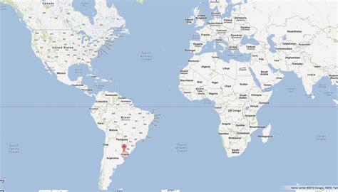 Uruguay Map