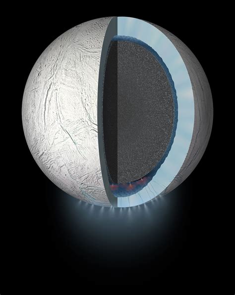 Within Hours Nasa Cassini Will Dive Through Water Plume Of Saturn S Moon Enceladus And Sample