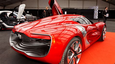 Wallpaper Renault DeZir, electric cars, Renault, concept, supercar