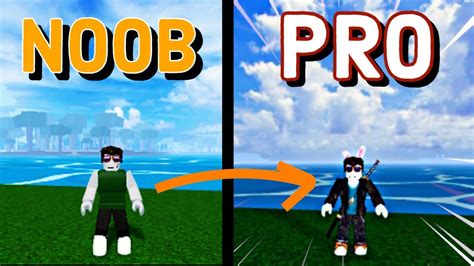 Blox Fruits Noob To Pro Youtube