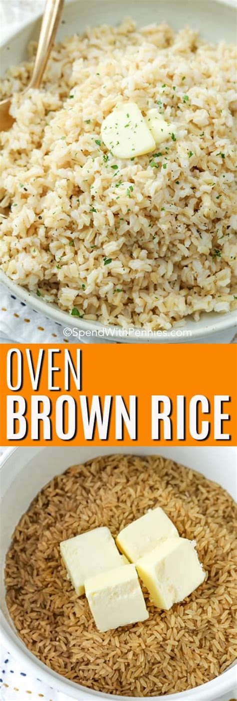 You can switch the butter out for oil or omit it entirely, but the. This easy oven baked brown rice is the perfect way to ...