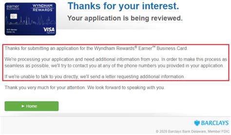 Check spelling or type a new query. Barclays Wyndham Rewards Earner Business Credit Card Application & Reconsideration Process