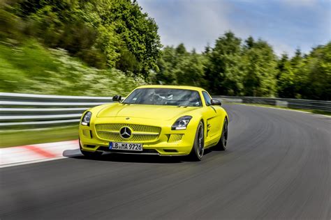 Mercedes Cars News Sls Amg Electric Drive Sets Ring Record