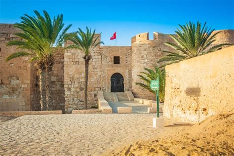 Fort Ghazi Mustapha Houmt Souk île Jerba Tunisie Image Stock Image