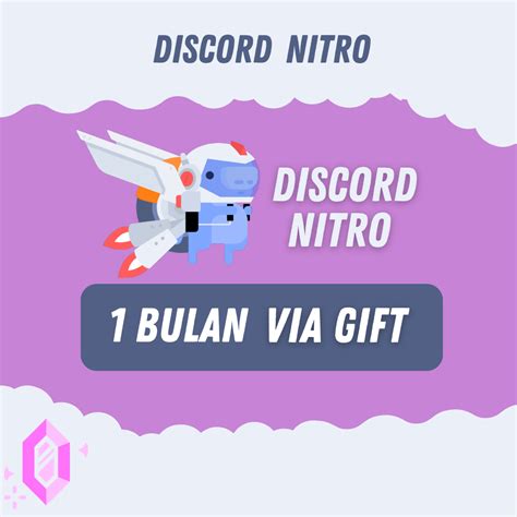 Jual Discord Nitro Boost 1 Bulan Nitro Boost Via T Gecclo