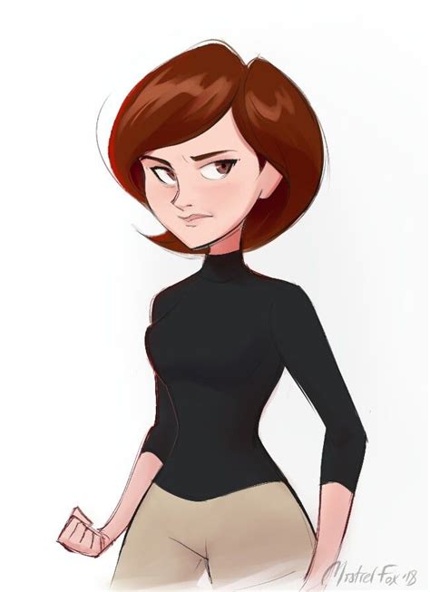 Helen Parr Fanart ♥incredibles Helen Parr And Violet Parr Fanartsfw Art Amino