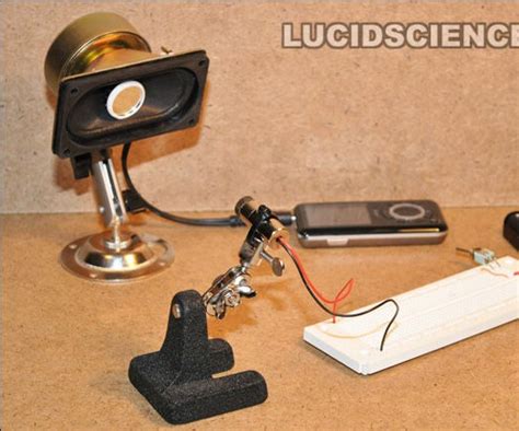 Laser Beam Microphone 13 Steps With Pictures