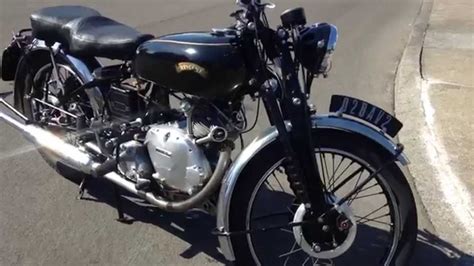 1951 Vincent Comet Motorcycle 500cc 13 Running Again