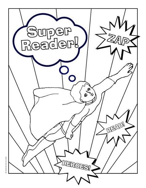 Summer Reading Coloring Pages Coloring Pages