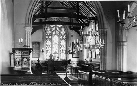 Photo Of Wargrave Church Interior 1890 Francis Frith
