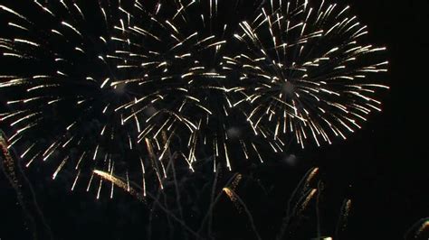 Hd Oostende Laser Fireworks Belgisch Kampiroenschap Vuurwerk