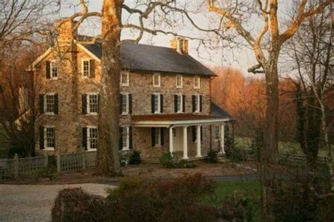 Pennsylvania Stone Farmhouses~ 500×333 Farmhouse Colonial Stone