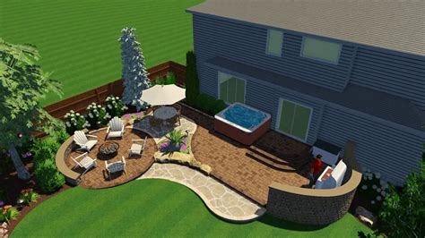 Applewood Heights 3d Landscaping Model Goundscapes Landscaping Youtube