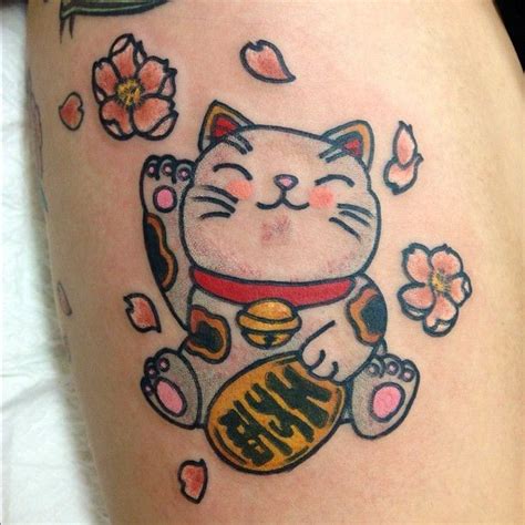 Photo By Laurenwinzer Lucky Cat Tattoos Paw Print Tattoo