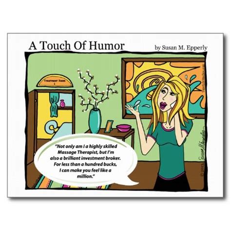 Pin On A Touch Of Humor Massage Comic