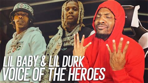 Lil Baby And Lil Durk Voice Of The Heroes Reaction Youtube