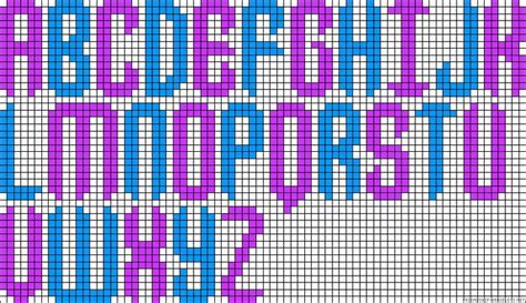 Add this pattern to your ravelry queue and favorites. description to come | Bead loom patterns, Crochet alphabet