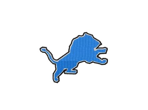 Detroit Lions Embroidery Design By Lotsofembroidery On Etsy