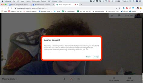 Learn how to record google meet for free! How to record a Google Meet video call in 5 steps, to ...