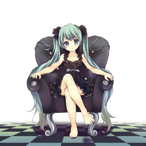 anime galleries dot net ~vocaloid~ miku sitting in chair pics images screencaps and scans