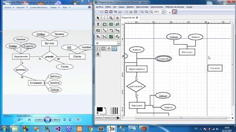 Dise Ar Un Diagrama Mer En El Programa Dia Youtube