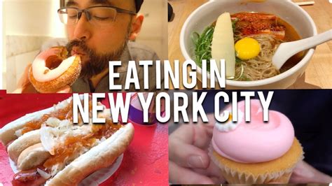 Iconic Must-Eat Foods in New York - YouTube