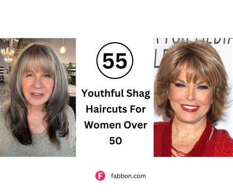 55 Youthful Shag Haircuts For Women Over 50 Fabbon