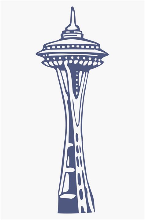 Space Needle Svg Cut File Seattle Space Needle Tattoo Free