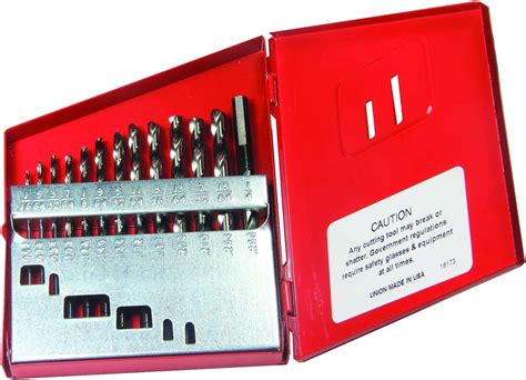 Norseman Drill Bit Set 47492 Type 240 Cn 13pc Cn Tech Cryo Nitride