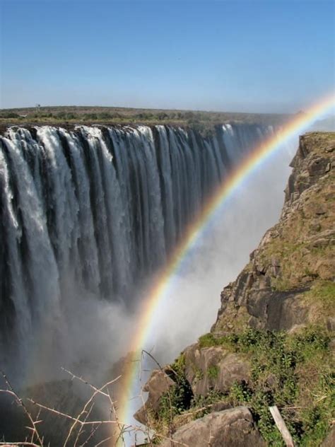 Victoria Falls Zambia Zimbabwe Travel And Places Beautiful Places
