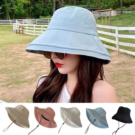 Travelwant Womens Packable Reversible Bucket Hat Uv Sun Protection