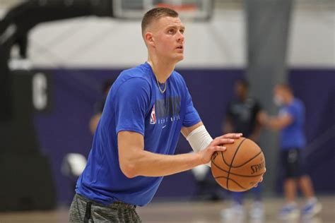 Innocent Mistake Keeps Porzingis Out Of Mavericks Scrimmage Loss To Pacers The Official