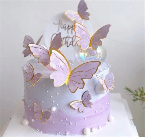Set Of 5 Or 10 Butterfly Cake Topper Cake Decorating Cake Etsy